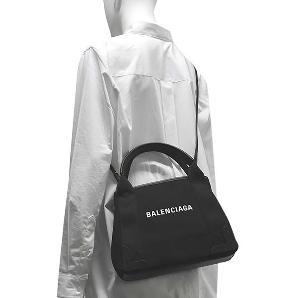 Balenciaga Tote 2way Bag Shoulder Bag Pouch Black View 6